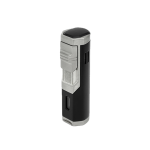 Ronson Αναπτήρας Chinook Black 3 Jet Flame Με Punch 112002